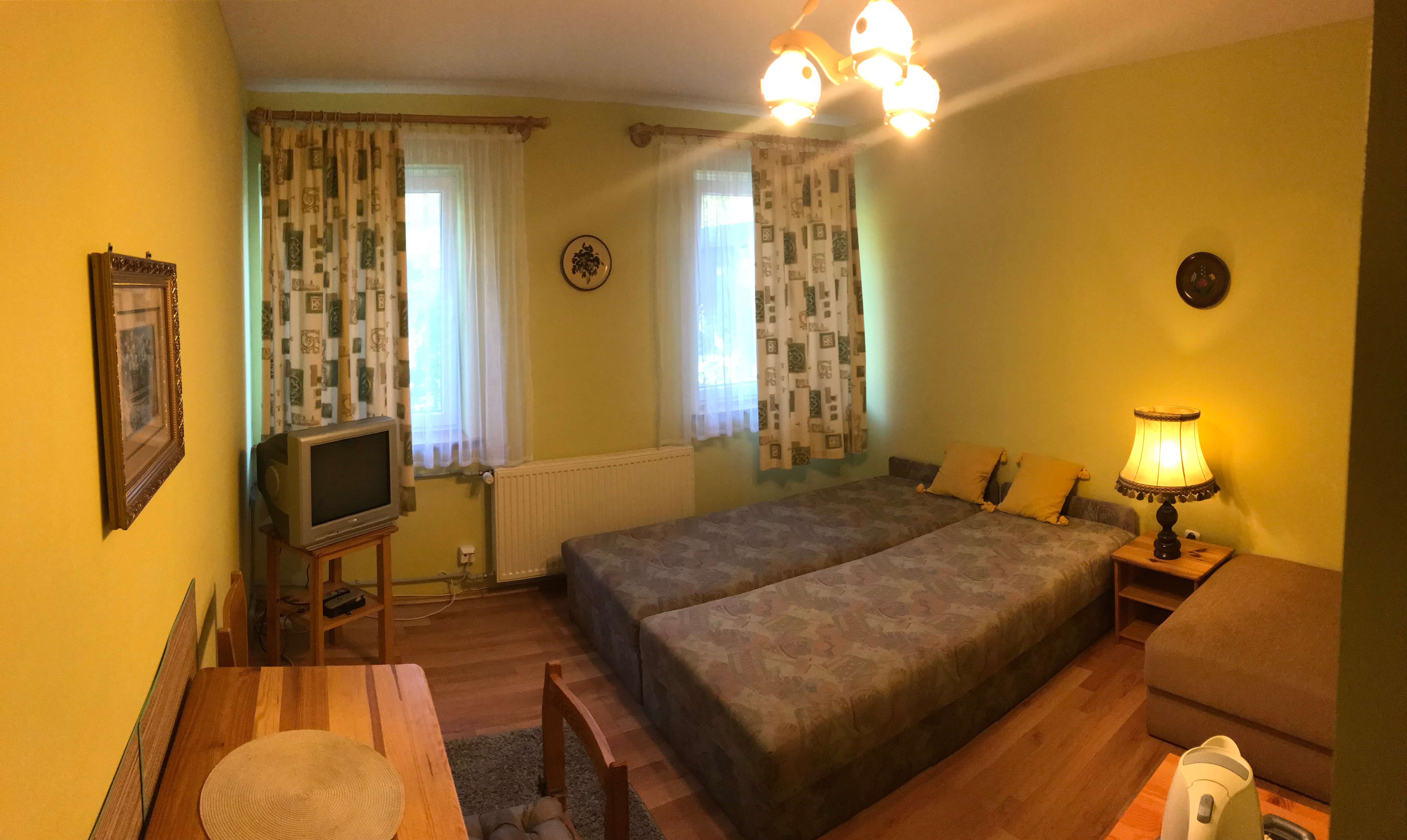 Pokoje 3 osobowe bez tarasu widok 2