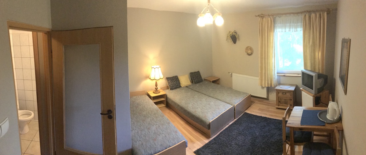 Pokoje 4 osobowe bez tarasu widok 2